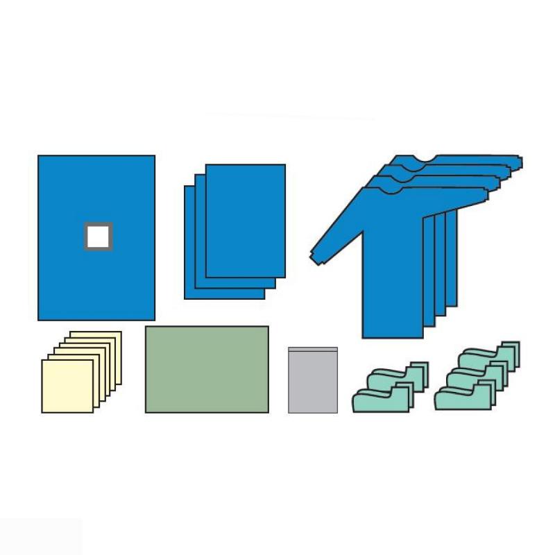 Комплект одягу та покриттів №1/3а ОПЦ, стерильний, одноразового використання,ТМ «АХІЛЛ»